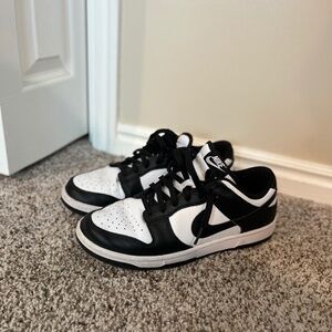 Black and White Nike Shoes